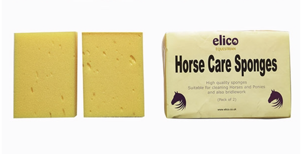 Horse care sponges (twin pack)