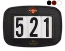 [CH-LM-062-White] LeMieux Leather Saddle Pad Number Holder (White)